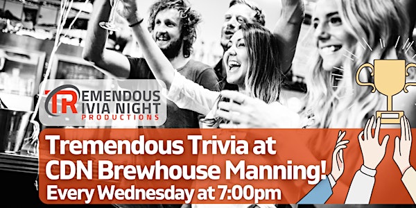 Edmonton Wednesday Night Trivia at Canadian Brewhouse Manning!