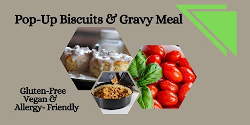 Immagine principale di Pop-Up Meal Biscuits & Gravy, Fried Apples GF, Allergy-Friendly & Vegan