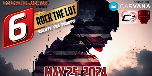 Imagem principal do evento Rock the Lot Charity Car Show