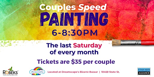 Couples  Speed Painting at the Bizarre Bazaar primary image