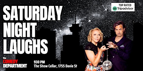 Saturday Night Laughs @ 930 presented by The Comedy Department