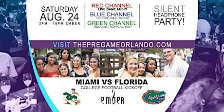The Pregame: Silent Headphone Watch Party (Florida Vs Miami) 