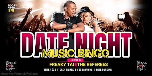 Imagem principal do evento Date Night: Music Bingo