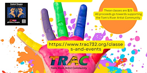 Artin For Kids w/ Painted Thingies at TRAC primary image
