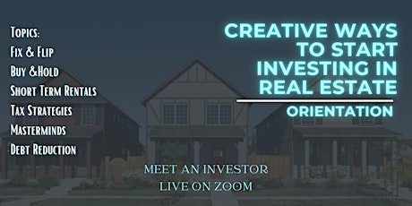 Real Estate : Secrets & Tips  a Zoom Introduction