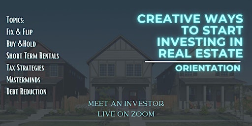 Real Estate : Secrets & Tips  a Zoom Introduction primary image