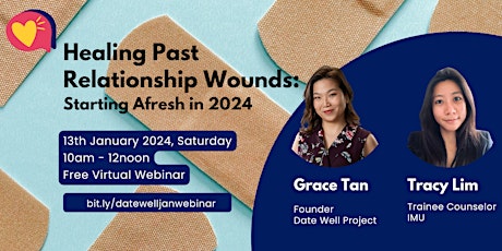 Free Online Workshop: Healing Past Relationship Wounds by Date Well Project primary image