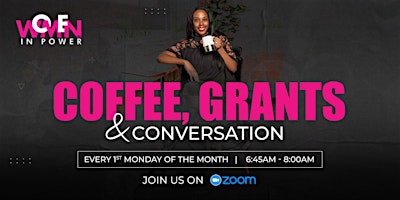 Imagem principal de Coffee, Grants & Conversation!