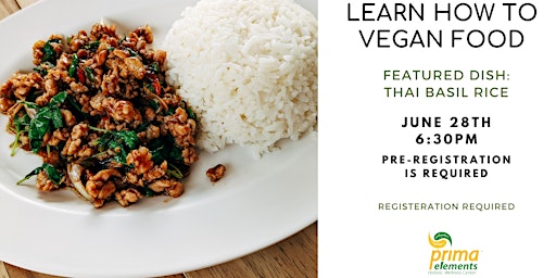 Imagen principal de Cooking Show - Learn to make Thai Basil rice from scratch.