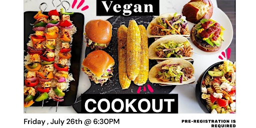 Imagem principal do evento Enjoy a VEGAN cookout - Learn to cook summer food