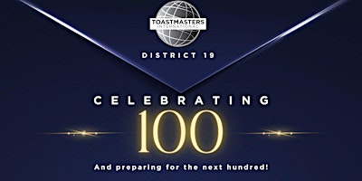 Imagem principal do evento 2024 Toastmasters District 19 Conference