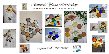 Stained Glass Honeycomb and Bee Workshop