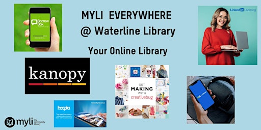 Hauptbild für MYLI EVERYWHERE: Creativebug at the Waterline Library
