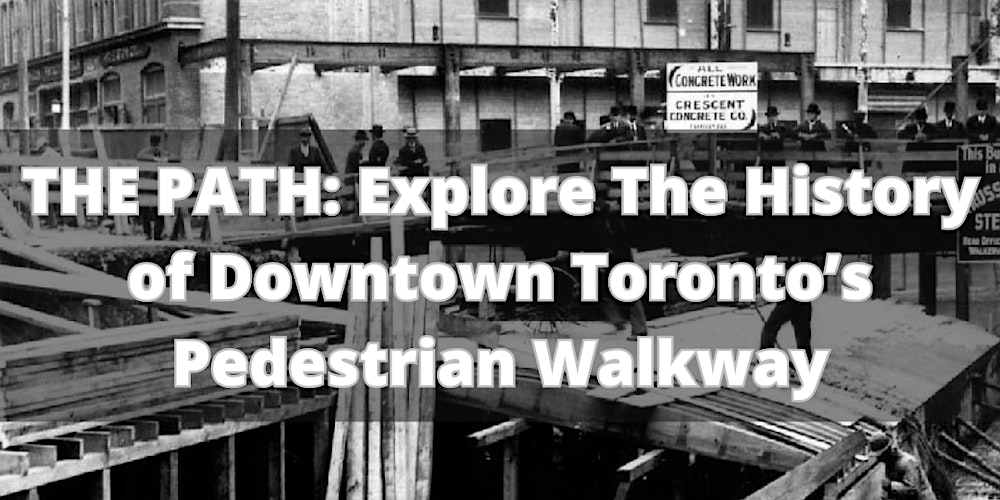 Toronto - Feb 24. The Path. Free guided walking tour