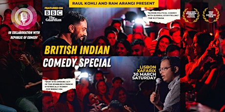 British Indian Comedy Special - Lisboa - Stand up Comedy in English