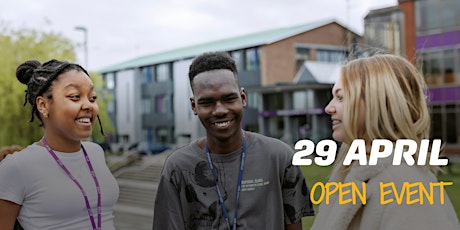 Open Event: 29 April 2024 primary image