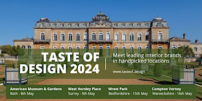 Taste of Design 2024 Roadshow - Wrest Park, Bedfordshire primary image