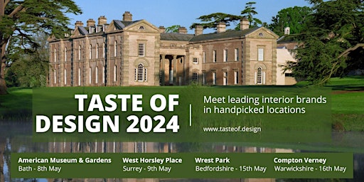 Hauptbild für Taste of Design 2024 Roadshow - Compton Verney, Warwickshire