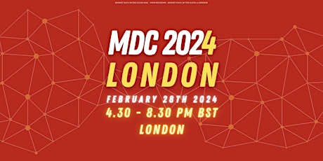 Market Data in the Cloud 2024 - London primary image