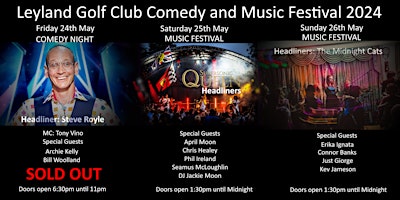 Leyland Golf Club Centenary Comedy and Music Festival primary image
