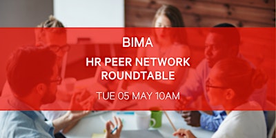 Imagem principal de BIMA HR Peer Network Roundtable | L&D Discussion