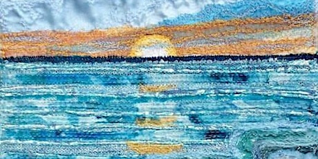 Seascape Free Motion Machine Embroidery