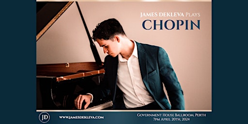 Imagem principal do evento James Dekleva plays CHOPIN