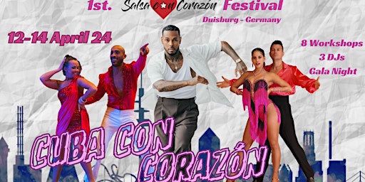 Hauptbild für Salsa con Corazón - Salsa Festival in Duisburg