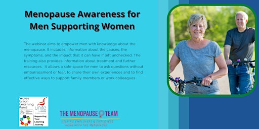 Imagen principal de BCUHB -  Menopause Awareness - For men supporting women