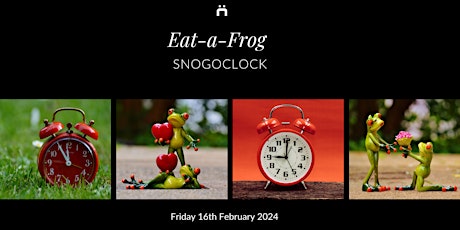 Snogoclock : Eat-a-Frog (monthly for members only) primary image