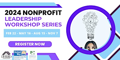 2024 Nonprofit Leadership Workshop - Marketing & Fundraising (In-Person) primary image