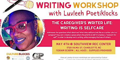 Writing Workshop, Southview Rec Center