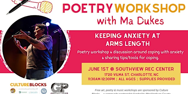Poetry Workshop, Southview Rec Center