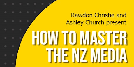 How to Master the NZ Media: Workshop primary image