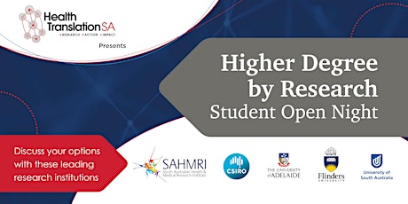 Higher Degree by Research | Student Open Night primary image