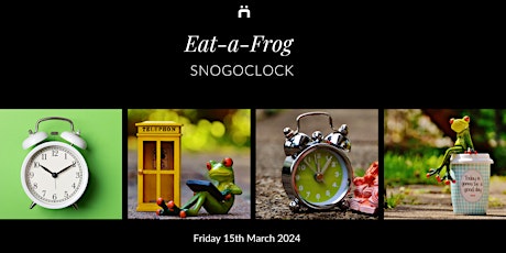 Hauptbild für Snogoclock : Eat-a-Frog (monthly for members only)