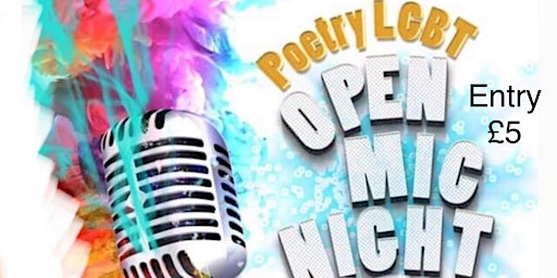 Poetry LGBT Open Mic Night LIVE primary image