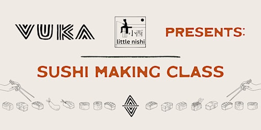 Immagine principale di Sushi Making Class w/Little Nishi 