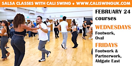 February Salsa Courses with Cali Swing primary image