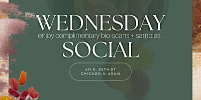 Primaire afbeelding van CHICAGO Health and Wellness Wednesday Social