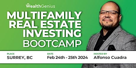 Multifamily Real Estate Investing Bootcamp (Surrey BC) - [022424] primary image