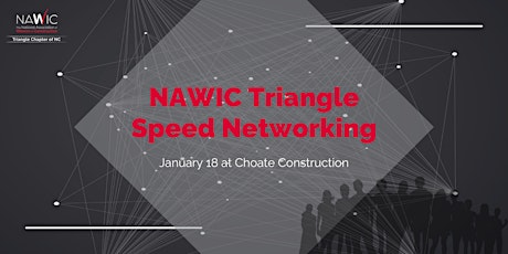 Primaire afbeelding van NAWIC Triangle Speed Networking