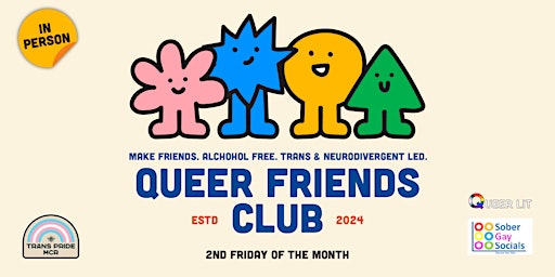 Queer Friends Club [In-Person]  primärbild