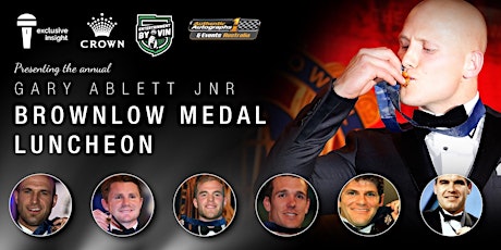 Brownlow Medal Luncheon at Crown Casino featuring 7 Brownlow Medalists! primary image