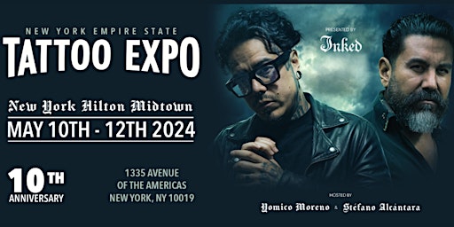 Imagem principal do evento 2024  NY Empire State Tattoo Expo I  NYC  Tattoo Convention