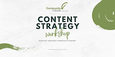 Content Strategy Workshop: Plan out your next 4 months of content primary image