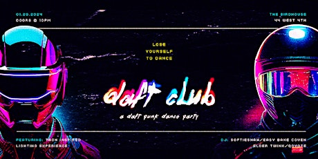 DAFT CLUB // ❒ ❑ Daft Punk Dance Party primary image