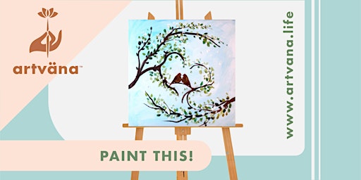 PENDING Spring Sip and Paint art class at the West Wall Seattle!  primärbild