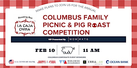 La Caja China Columbus Family Picnic & Pig Roast Competition primary image