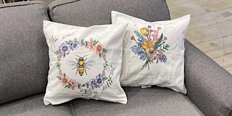 Pillow Cover Artistry Class! primary image